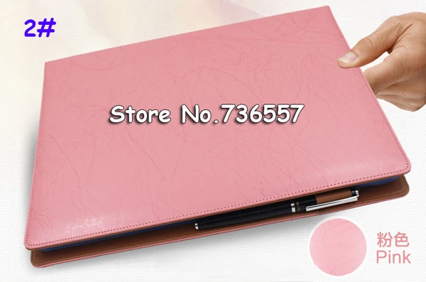 Офисный А4 pu кожаный портфель бизнес руководителя padfolio классификация папка зажим для документов Держатель Ручка Петля - Цвет: pink