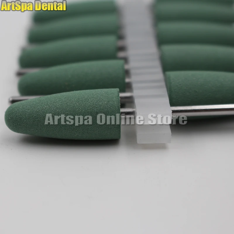 

20pcs Dentist Products SILICONE Polishers 2.35mm Diamond Polishing Burs