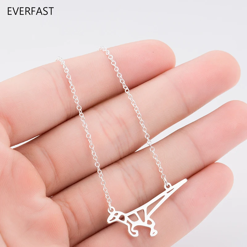 Оптовая продажа 10 шт./лот оригами динозавров Цепочки и ожерелья Парк Юрского