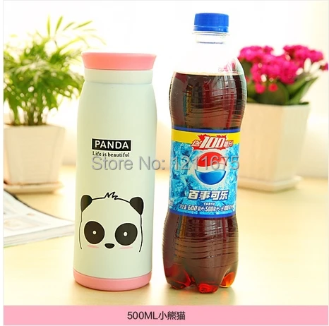 500ML New Lovely Cartoon Belly Cup Creative Stainless Steel Vacuum 6 Designs Size L | Дом и сад