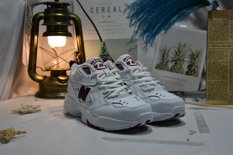 New Balance 608 IU мужские и женские кроссовки 4 цвета ретро Обувь для моды кожа дышащая 36-44