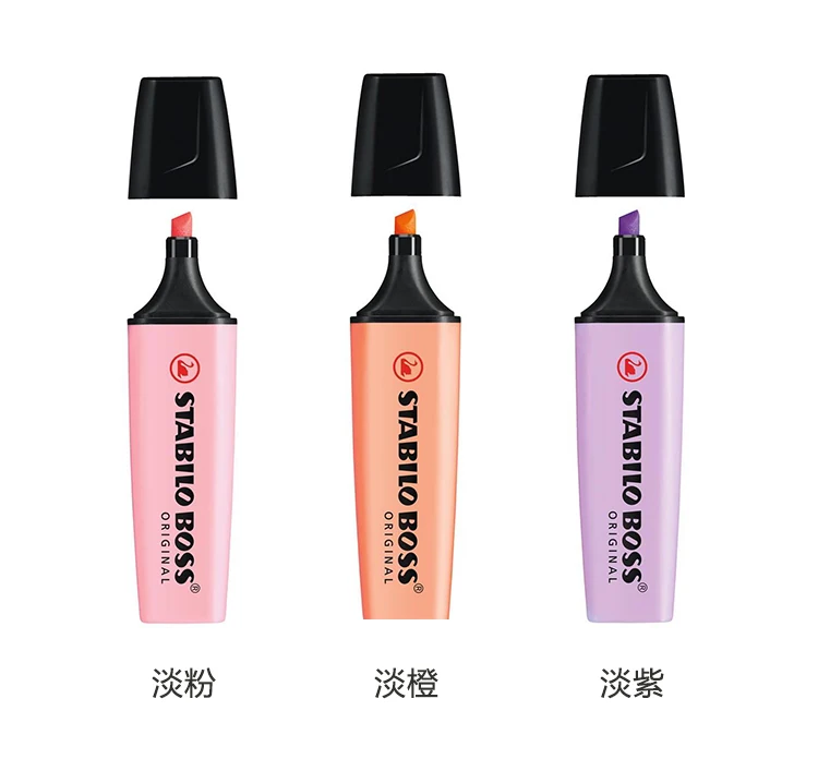 1 шт. Stabilo Boss Macaron серия текстовыделитель ручка флуоресцентного цвета маркер ручка