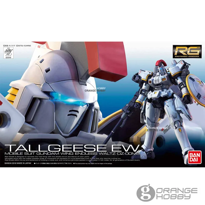 OHS Bandai RG 28 1/144 Tallgeese EW OZ00MS Gundam Wing бесконечная версия вальса мобильный костюм