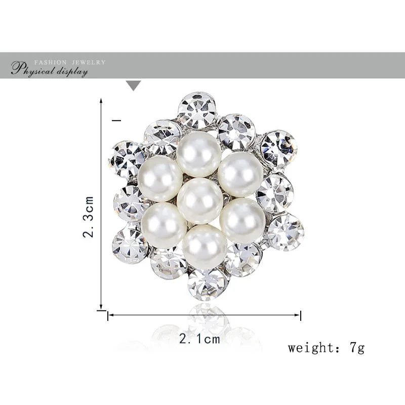 Нильсен цветок Броши для женщин Корейская версия новой экологически чистый