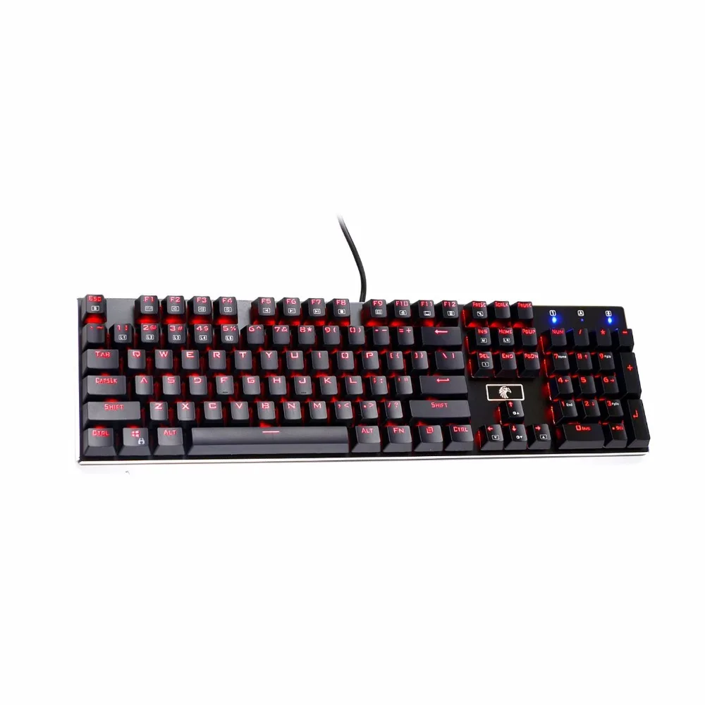 Игровая механическая клавиатура Outemu с RGB подсветкой и 104 клавишами|rgb mechanical