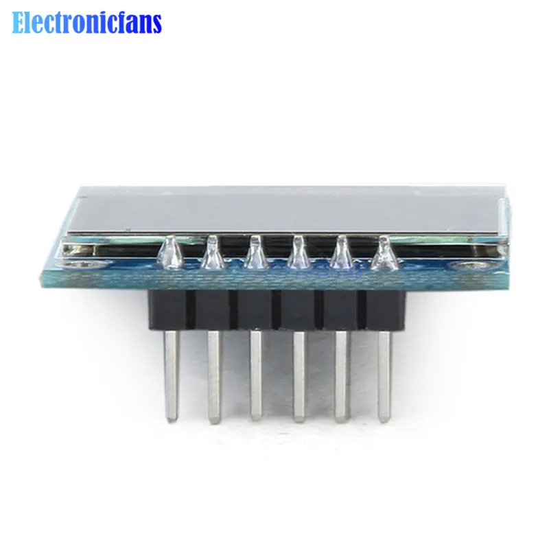 Белый/синий/желтый синий 0 96 дюймов 12864 128*64 6Pin IIC I2C SPI интерфейс OLED LCD цифровой