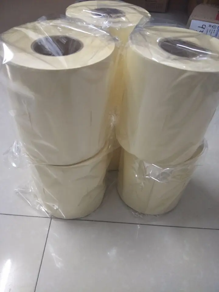 free shipping Transparent roll of self-adhesive labels bar code paper seal transparent PVC bottles labelsticker | Канцтовары для