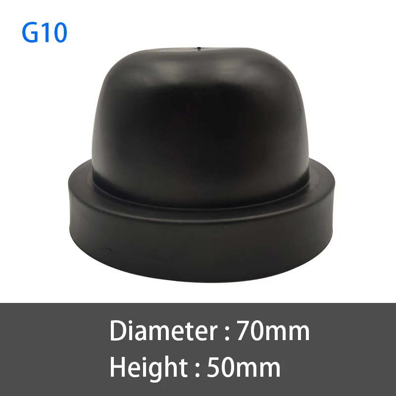 G10-70mm 2 шт. Автомобильный светодиодный светильник, головной светильник, пылезащитный чехол, ксеноновый светильник, резиновое уплотнение, крышка фары, автомобильный Стайлинг H4 H1 H7 D2H H11 H8 HB3 - Color: G10-70mm