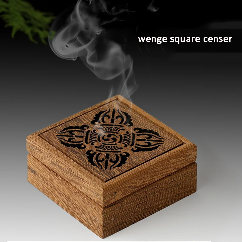 Курильница для благовоний из розового дерева венге|incense burner|wooden incense burnersincense burner |