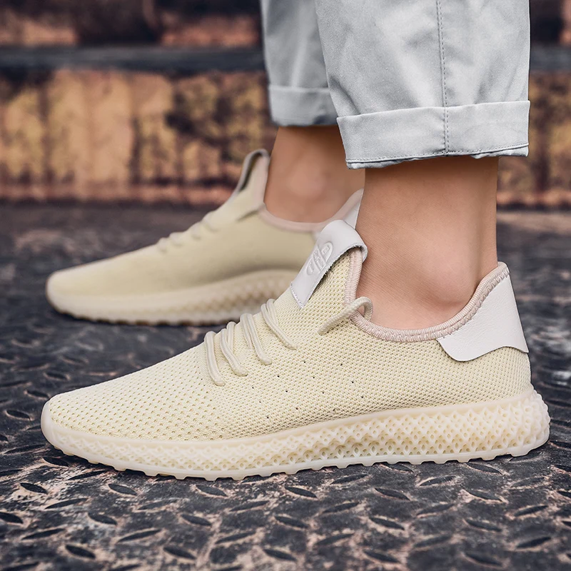 Большие размеры 39 45 Новая мужская Беговая удобная спортивная обувь мужские