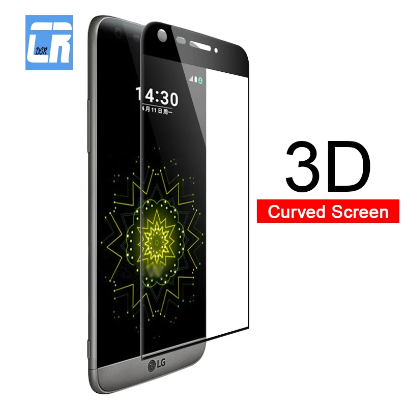 Закаленное 3d-стекло с полным изогнутым покрытием для LG Velvet G5 G8 V35 V30 Plus Защитная