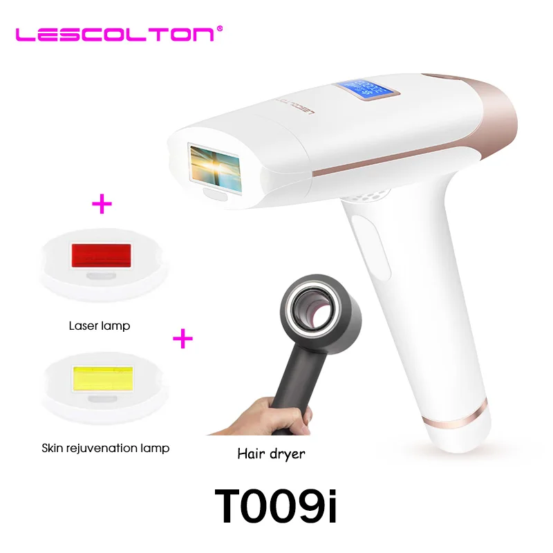 Lescolton IPL эпилятор Перманентный лазерный для удаления волос с ЖК дисплеем зоны