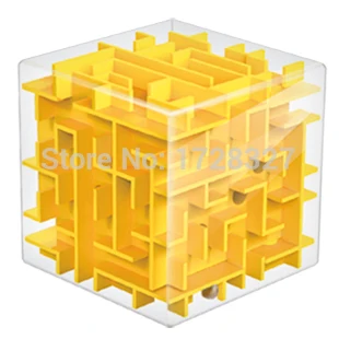 

1pcs Maze Magic Cube Puzzle 3D Mini Speed Cube Labyrinth Rolling Ball Toys Puzzle Game Cubos Magicos Learning Toys For Children