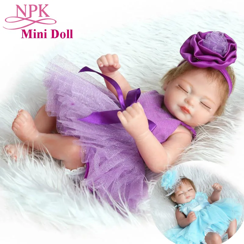 10 дюймовые силиконовые куклы NPK для маленьких девочек очаровательные