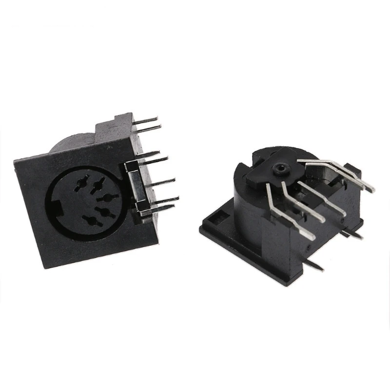 10 шт./партия монтажная панель PCB гнездовой разъем DIN5 DIN 5-контактный DS-5-01 MIDI |