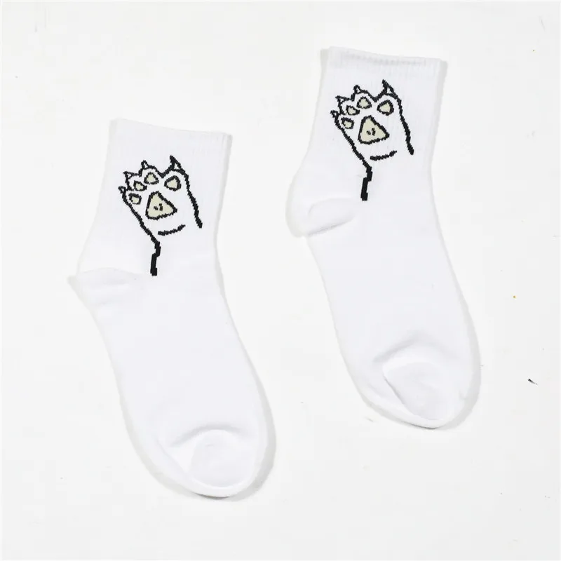 Новое поступление женские хлопковые носки Гонконг модные забавные мультяшный