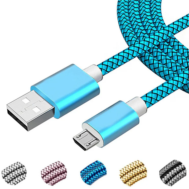Micro USB кабель для синхронизации данных и быстрой зарядки Samsung Galaxy J3 J5 J7 A3 A5 A7 2016 J2 Prime