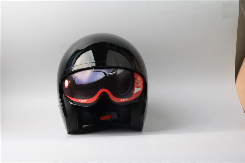 Ls2 OF599 шлемы Spitfire moto rcycle шлем jet винтажный шлем с открытым лицом Ретро 3/4 полушлем casco moto capacete moto ciclismo