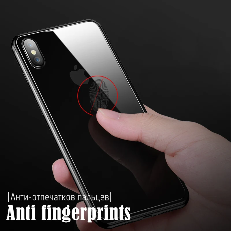 2 шт для задней панели из закаленного стекла iPhone 11 Pro X XS MAX XR 8 6 6S 7 Plus 12 мини 5 5s SE 2020