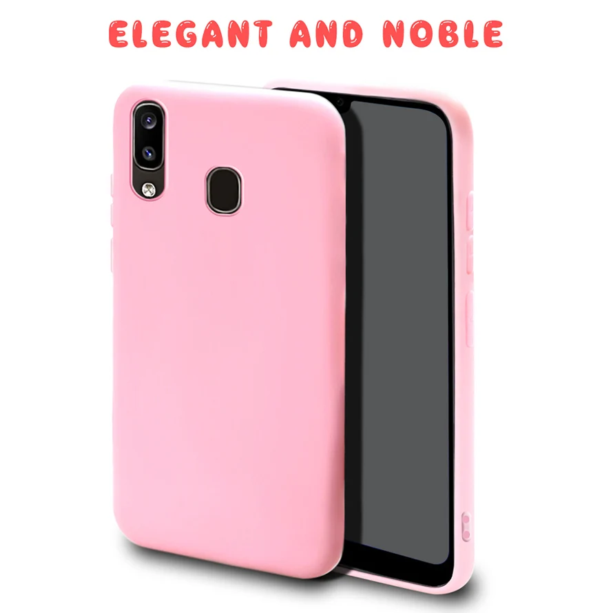 Модные однотонные ярких цветов Чехол для samsung galaxy A10 A20 A20e A30 A50 A60 A70 M10 M20 M30 S10PLUS S10E