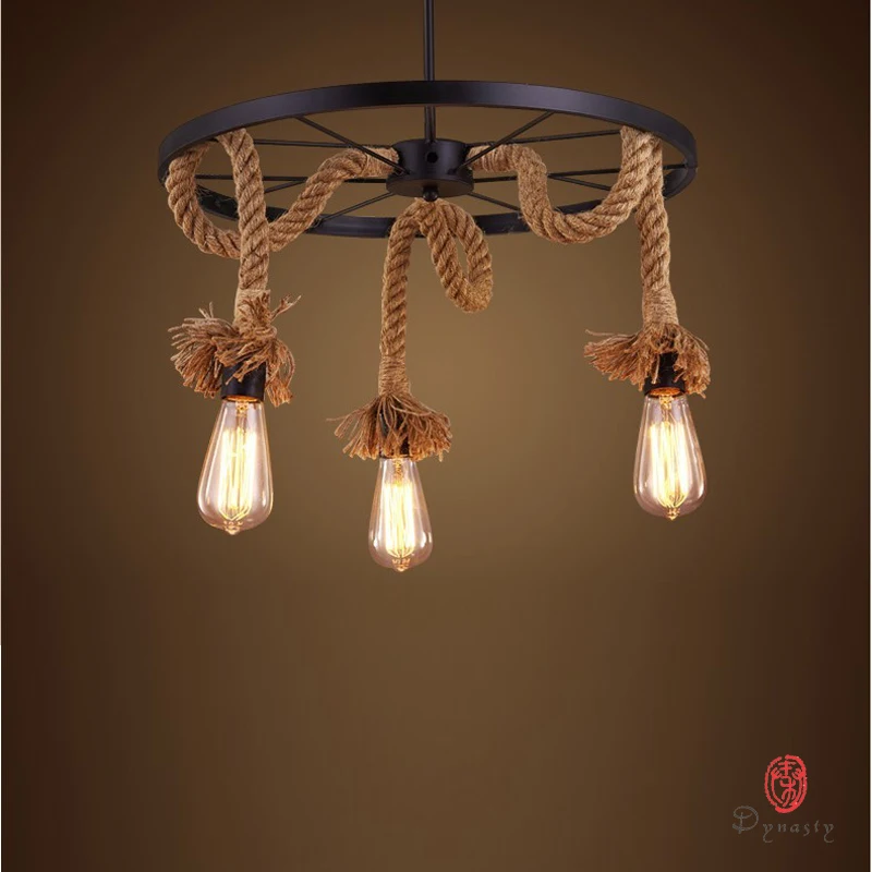 Винтажная Подвесная лампа Эдисона в стиле лофт|lamp rope|hanging lightsdecorative hanging light |