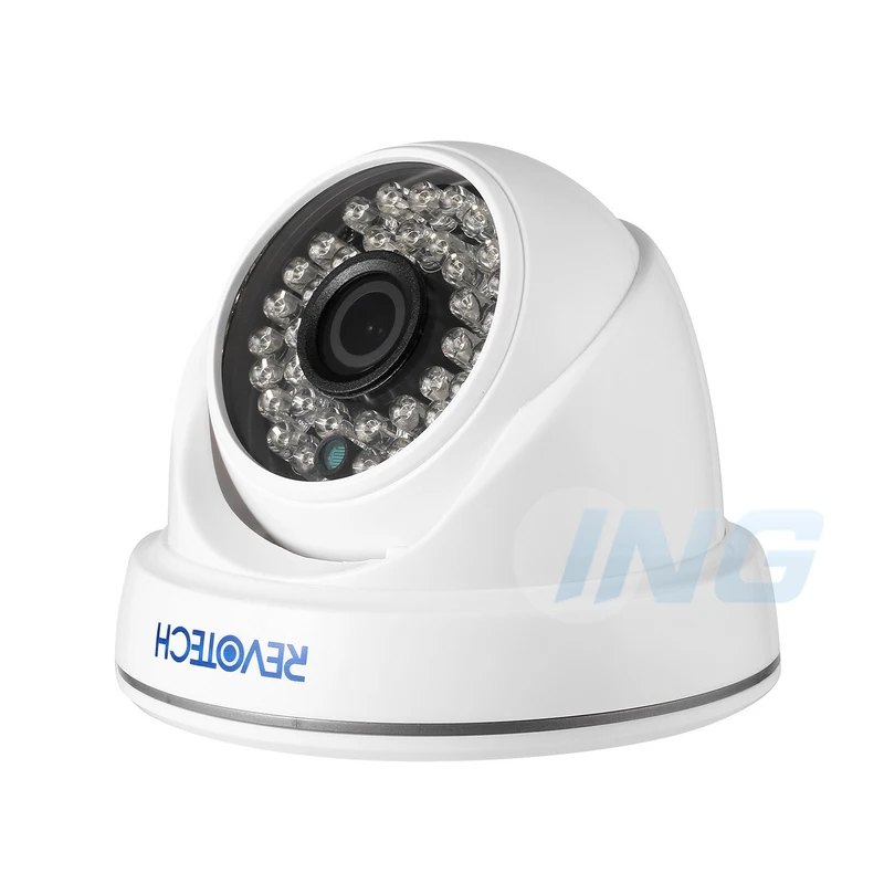 FHD H.265 1920x1080 P 2.0MP домашняя IP камера 12В/48В 36 LED ИК Ночное Видение купольная