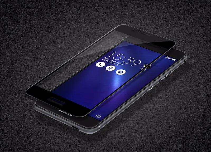 Цветное закаленное стекло Полное покрытие экрана протектор для Asus Zenfone 3 ZE520KL Max ZC520TL 4 Laser Live ZB501KL ZC553KL ZE552KL