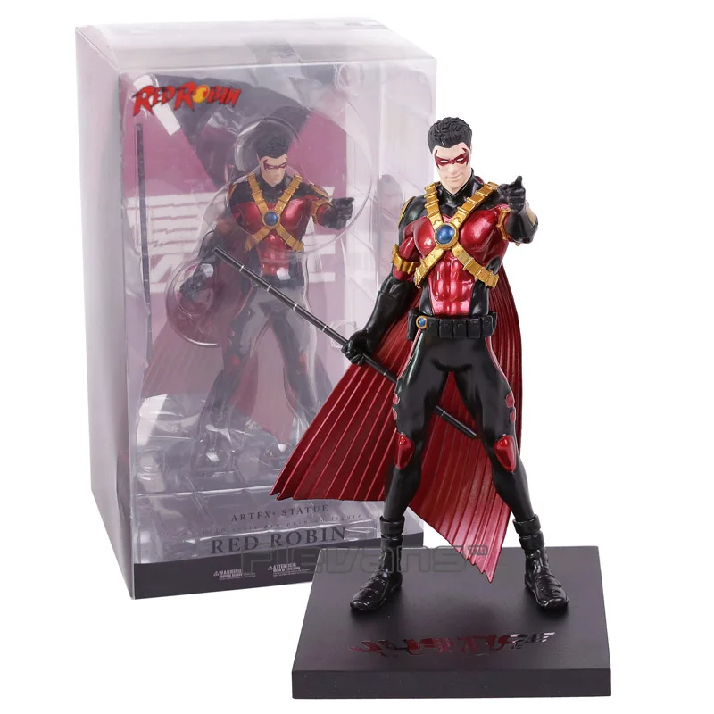 box ARTFX+ Статуя DC Comics Red Robin 1/10 масштаб предварительно окрашенная фигурка Коллекционная модель игрушки - Цвет: box