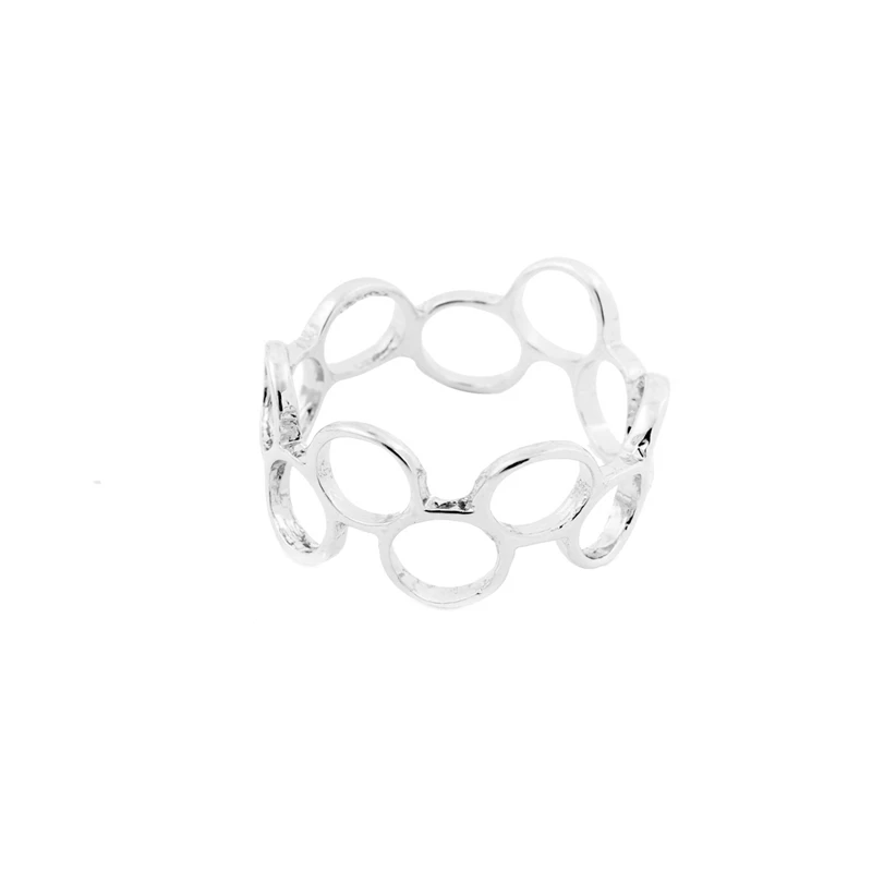 Мин 1 шт модное золотое/розовое золото прокатное круглое кольцо уникальные