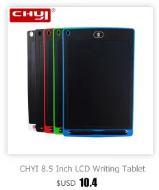 CHYI 8,5 дюймов ЖК-планшет для письма цифровые электронные графические планшеты почерк Pad ультра тонкая Сенсорная панель мини Памятка доска для рисования
