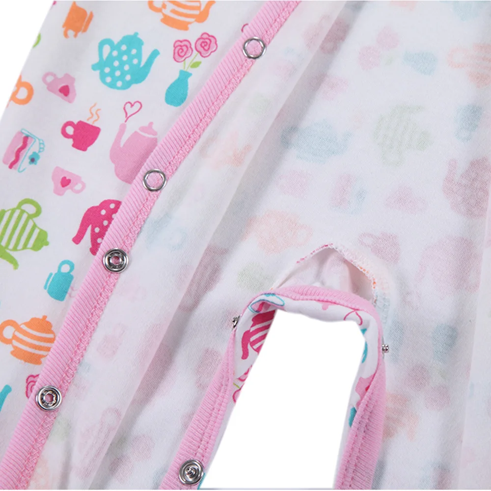 100% хлопок одежда для новорожденных девочек детский комбинезон боди костюм