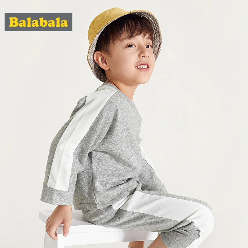 Balabala/Детский костюм для маленьких мальчиков на весну новинка 2019 комплект детской