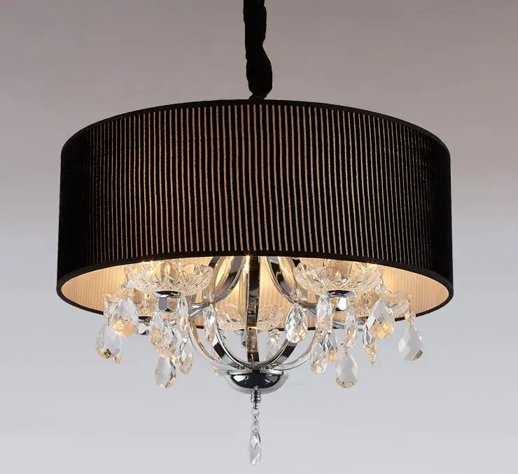 Хрустальная люстра для спальни и ресторана Jane круглый теплый светодиодный