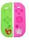 Силиконовый резиновый чехол-накладка для kingd Switch Joy Con контроллер для kingdoswitch NX NS Joycon Grip - Цвет: H