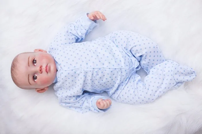 20 дюймов reborn Новое поступление ручной работы силиконовые виниловые реалистичные
