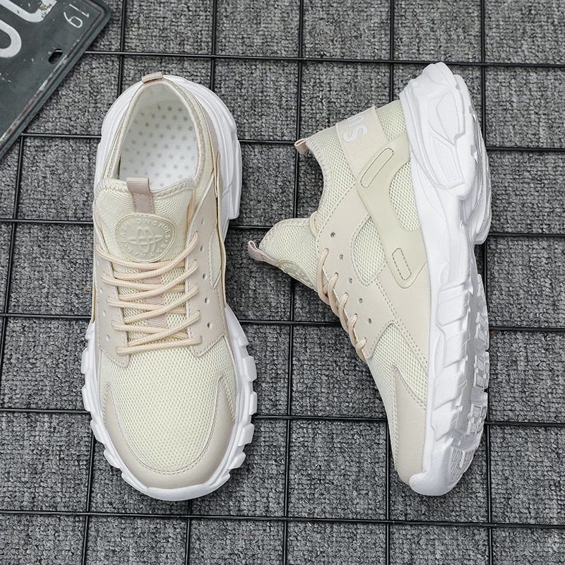 Новая повседневная обувь Мужская дышащая осенне-летняя сетчатая кроссовки