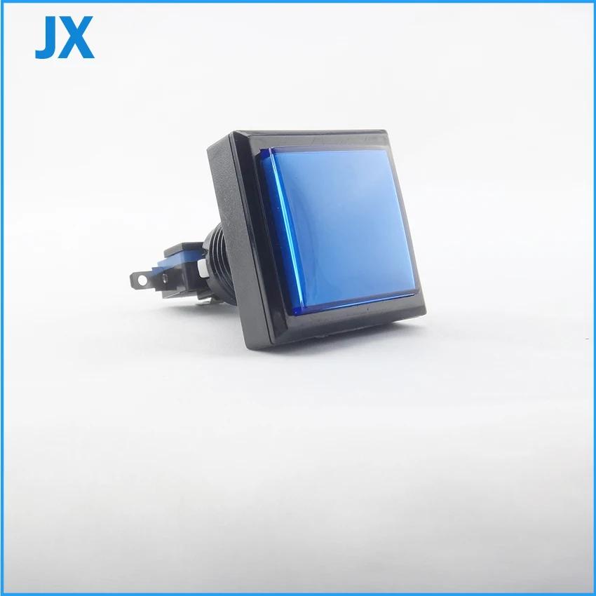 44*44 мм квадратные кнопки с подсветкой кнопка микропереключателем для аркадных