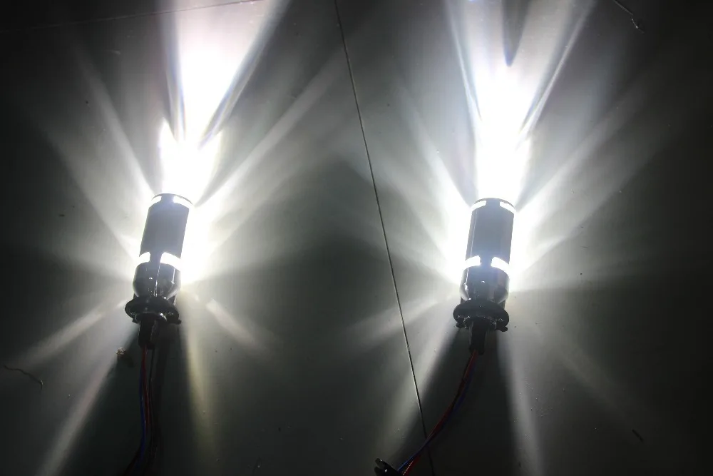 Новый 2017 МИНИ HID ксенон BI XENON ОБЪЕКТИВ ПРОЕКТОРА КОМПЛЕКТ H4 Фар автомобиля