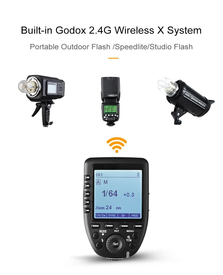 StoGodox Xpro-S XPros ttl беспроводной триггер вспышки 1/8000 s+ XTR-16s для камеры sony TT685S V860II-S