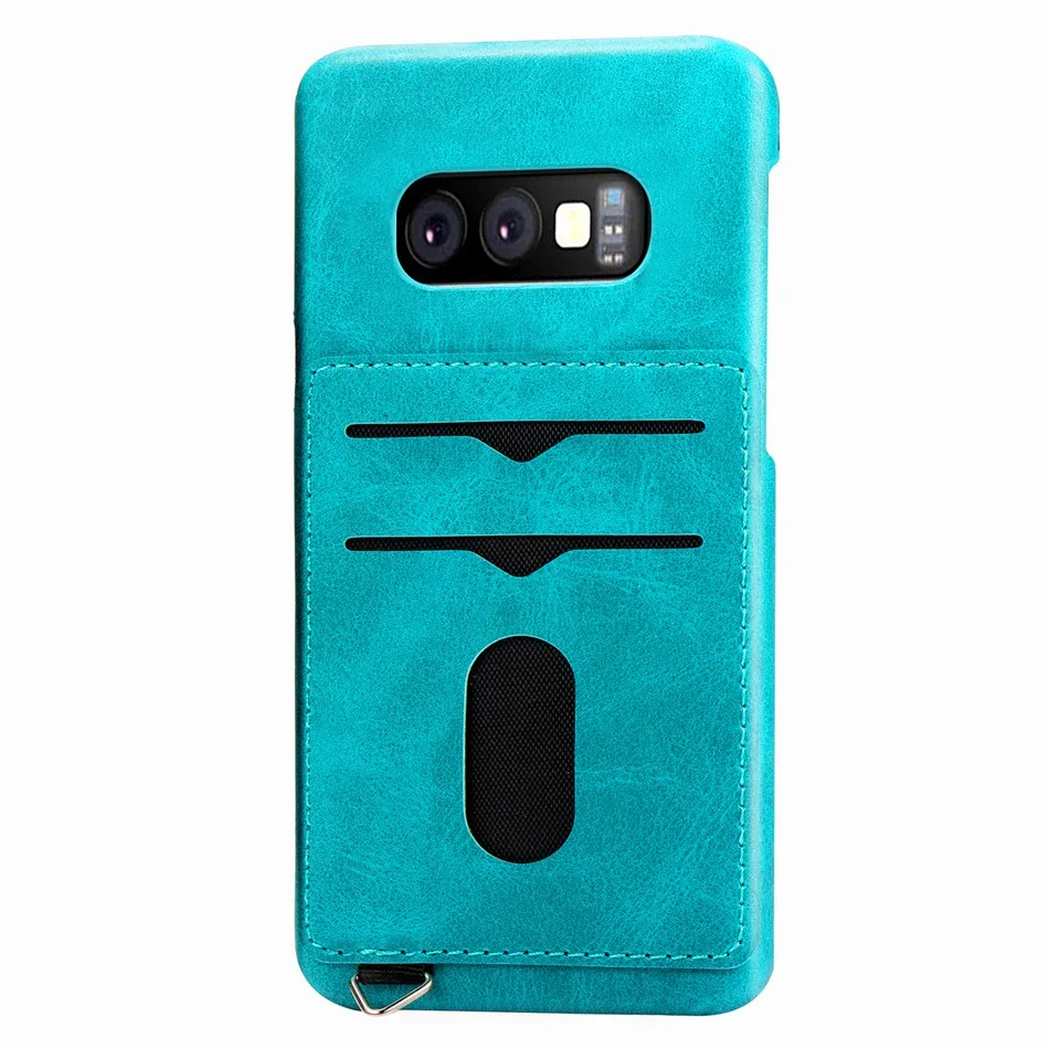 Чехол для samsung Galaxy S8 S9 S10 Plus S7 Edge чехол задняя крышка для samsung S10 Plus S10e Note 9 8 S7 Edge слот для карт чехол