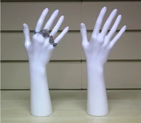 pe realistic white female mannequin dummy hand for ring bracelet jewelry display