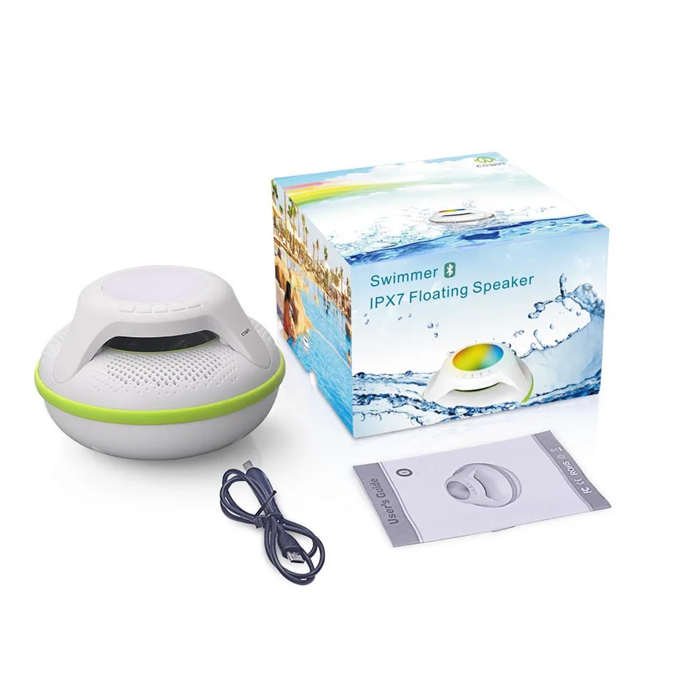 Cowin swimmer-pro портативный Bluetooth динамик Встроенный микрофон стерео 3D звук Открытый 10 Вт беспроводной динамик Поддержка TF карты