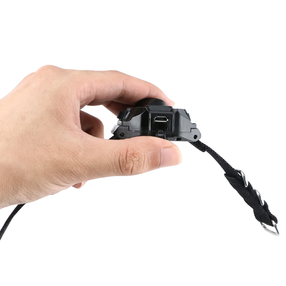 Мощный светодиодный фонарик тактический дисплей перезаряжаемые наручные часы