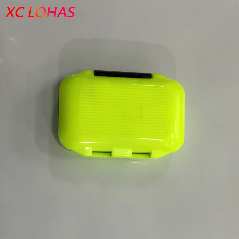 Мини ящик для рыболовных крючков и приманок рыболовный контейнер из 12 ячеек