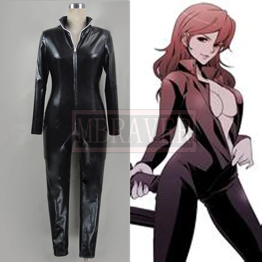 Костюм для косплея Rupan Sansei Lupin III третий костюм Fujiko Mine |