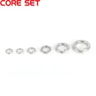 100 шт., пружинные шайбы из нержавеющей стали M3 M4 M5 M6 M8 M10 304