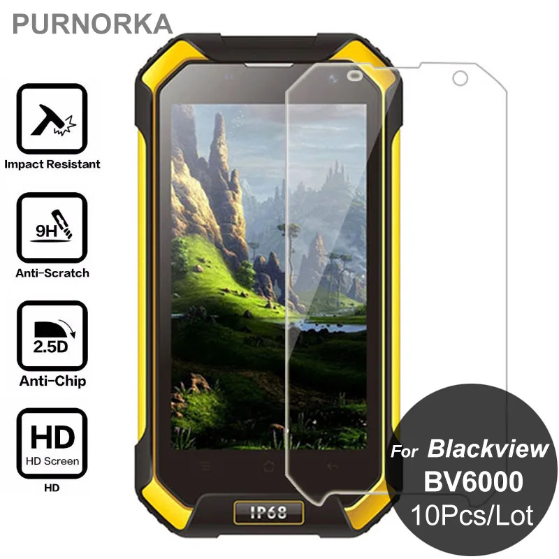 10 шт./лот 9 H 2.5D 0.26 мм Премиум закаленное Стекло для Blackview bv6000 BV6000s BV 6000 Экран