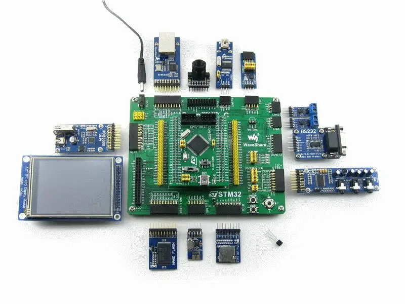 Stm32f407vet6 Stm32f407 развитию + 3 2 &quotЖК Камера 14 модулей|Запасные части| |