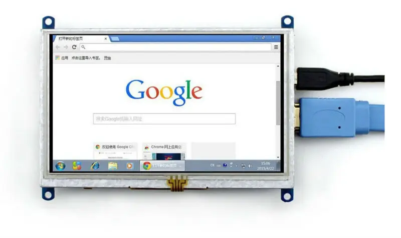 5 дюймов Raspberry Pi ЖК дисплей Дисплей на тонкопленочных транзисторах