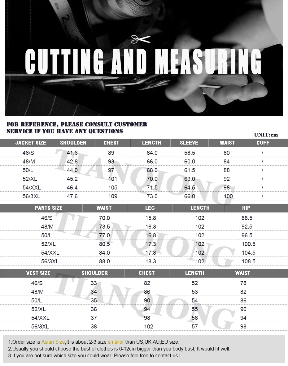 Мужской повседневный костюм из трех предметов пиджак + жилет брюки деловое